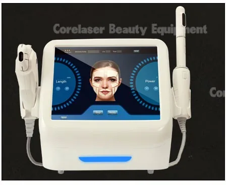 2 in 1 face lift wrinkle removal skin rejuvenation skin tightening hifu vaginal tightening machine