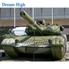 New giant decoy model balloon replica weapons army military inflatable tank for sale