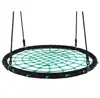 Outdoor Playground Hanging Tree Spider Web Swing Manufacture Of Garden Nest Swing Durable Round Net Swing