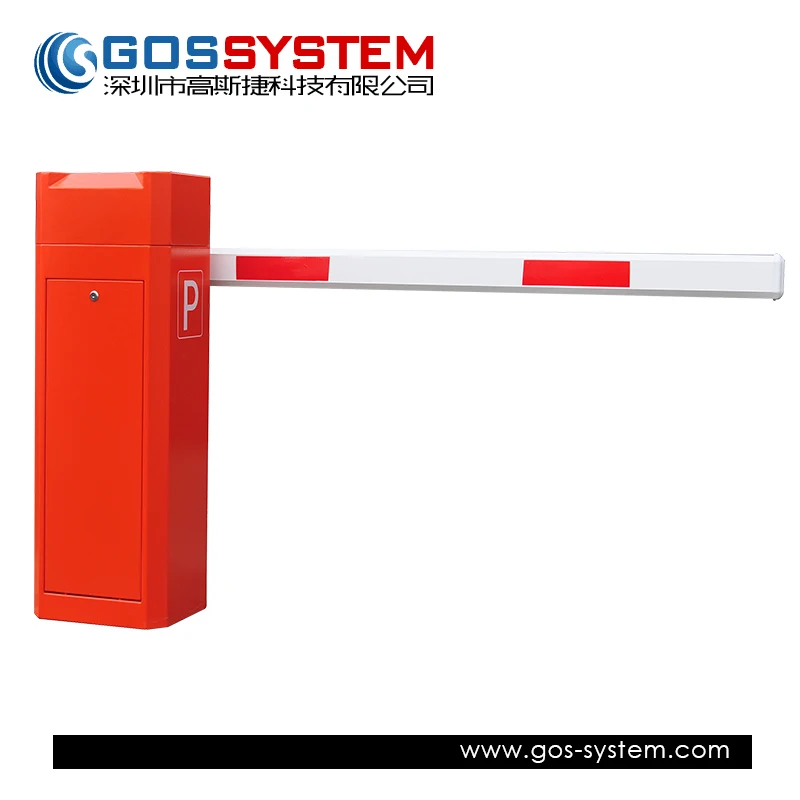 6 Meters Electric Barrier Gate Pole Car Park Barrier - Buy Electric ...