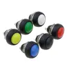 V12 Momentary Open 12mm Vandal Resistant Push Button Switch, Electric Care Metal Switch