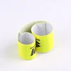 New Arrival Latest Design Reflective Arm Slap Band Reflective Pvc Running Snap Wrap