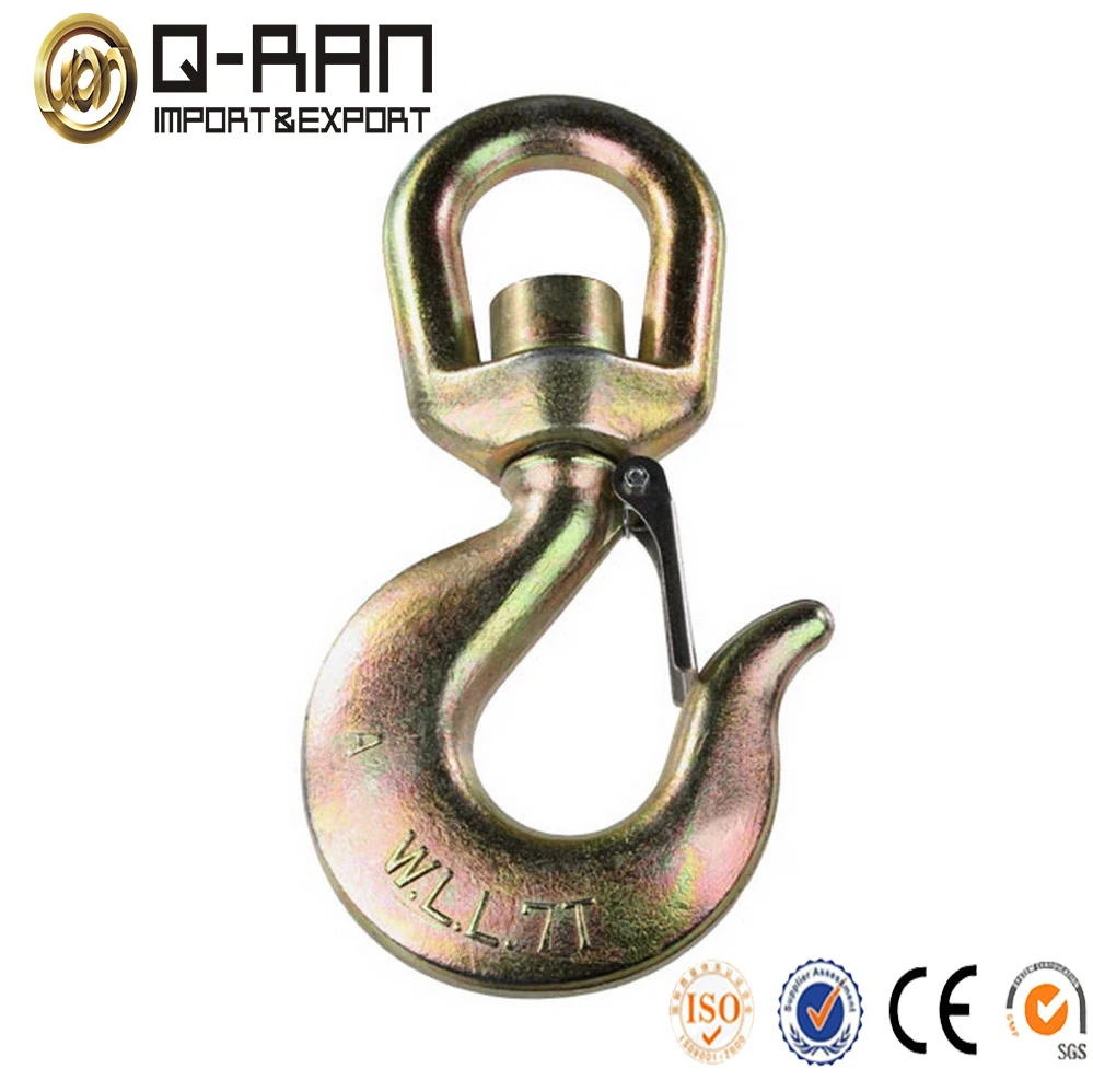 Крюк Swivel Hoist Hook with Latch 3ton