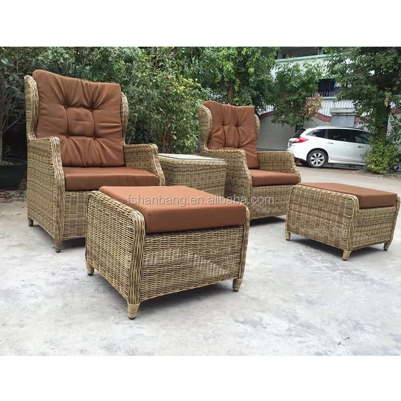 Outdoor Leisure Rattan Wicker Lounge Chair Garden Furniture Outdoor Leisure Rattan Wicker Lounge
