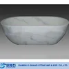 Freestanding Luxury White Carrara Marble Natural Stone Bath Tubs, Bathroom stone bath tub