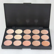 Foundation Cream Highlighter For Face 1pcs Professional 15 Concealer Camouflage Foundation Makeup Palatte