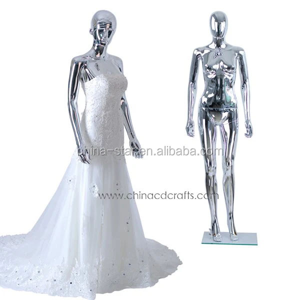 Beautiful Stand Female Wedding Dress Mannequin,Display Standing Full