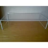 Clear Acrylic Computer Monitor Keyboard Stand TV Table