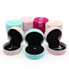 Velvet custom logo round nice bangle bracelet packaging jewelry box