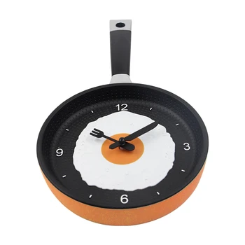 Diseño Encantador Frito Pan Reloj De Cocina De Plástico Reloj De ... Diseño Encantador Frito Pan Reloj De Cocina De Plástico Reloj De ...