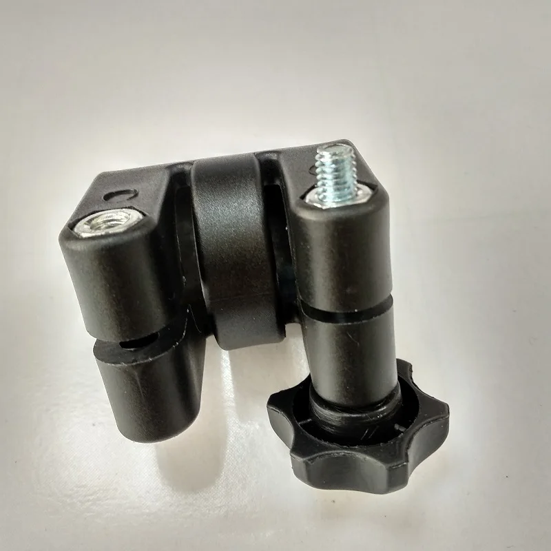 Cp068a Black Plastic Adjustable Telescopic Pole Clamps Lock Connectors Plastic Telescoping Tube Lock