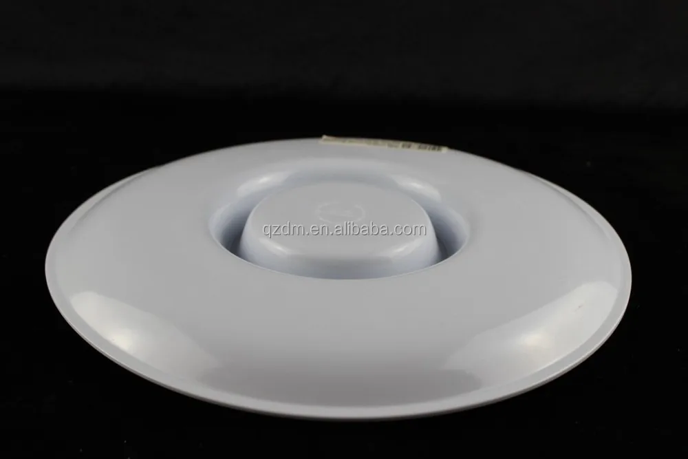 Round Melamine Chip And Dip Plate 12 Inch