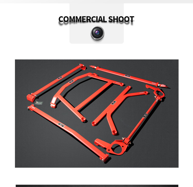 Lvtu Hot Sell Racing Strut Tower Bar Strut Brace Kit Anti Roll Bar For