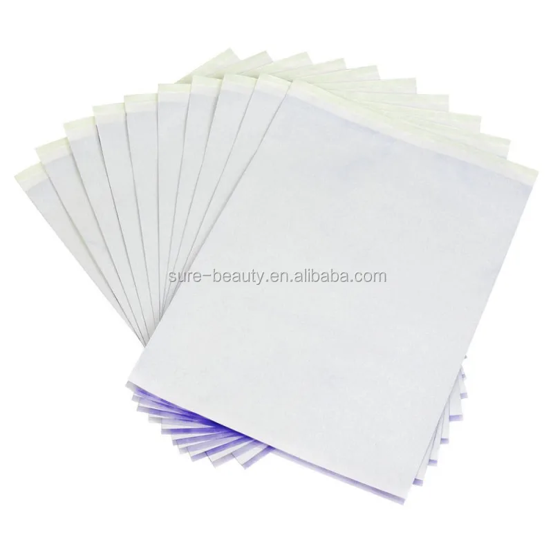 Disposable Tattoo Transfer Paper A4 Tattoo Carbon Copier Paper For