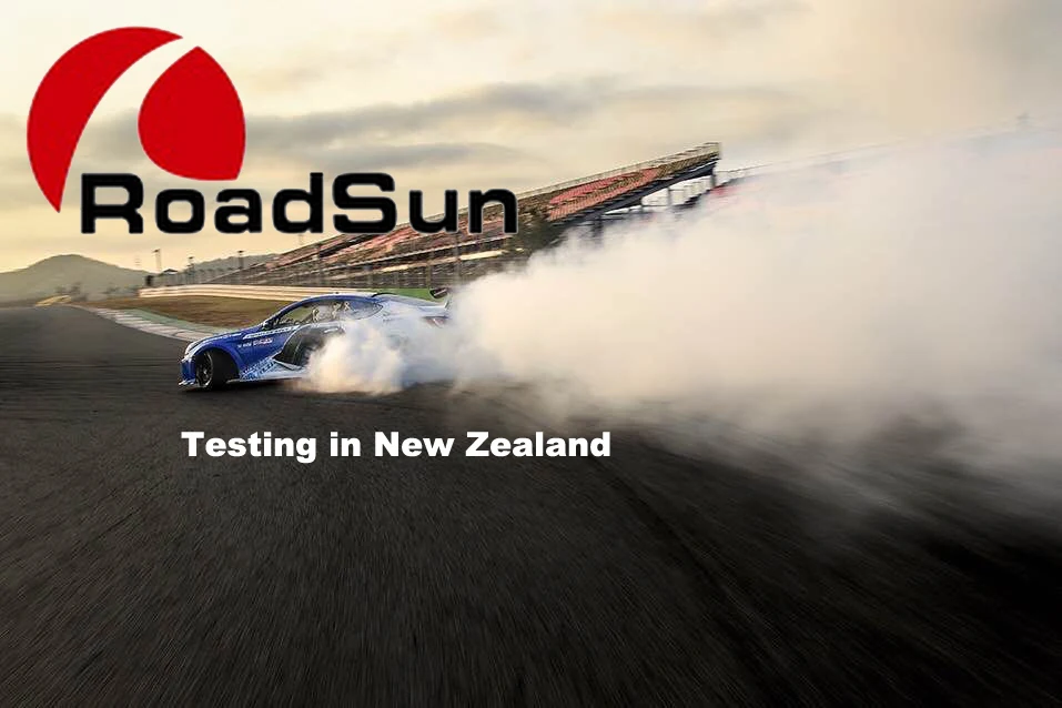 Roadsun Hot Melt Tire And Sllick Tire For Circus Race Or Drift Using