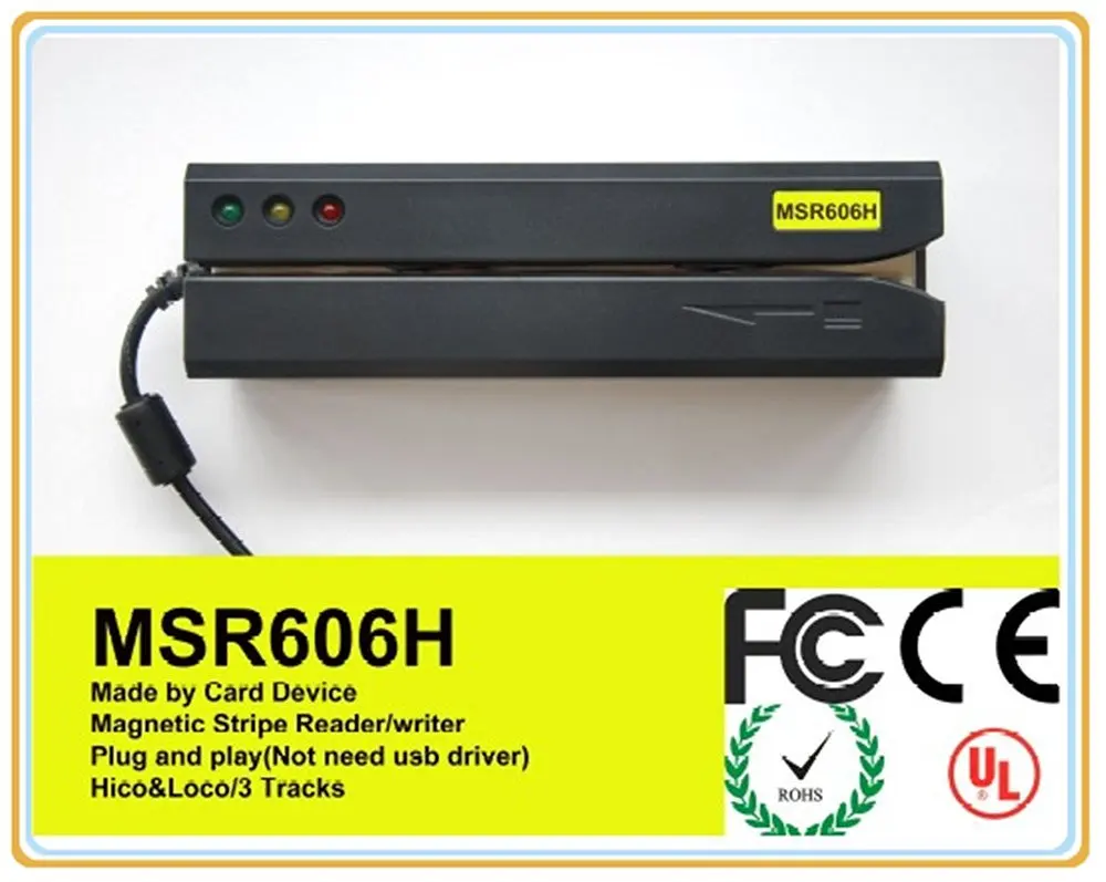 magnetic card reader writer encoder msr206 msr606