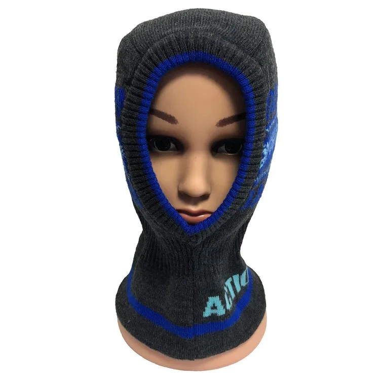 Knitted Jacquard Balaclava Hat Custom Balaclava Mask Double Layer Buy