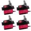 4sets DS3218 Digital Servo with 25T Servo Arm 20KG Metal RC Toys