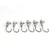 Commercial Metal lead 3D treble fishing jig head hook