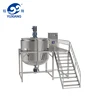 500l three layer homogenizer and agitator mixer type liquid hand wash making machine