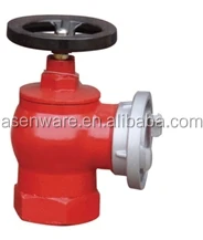 Dual outlet landing valve fire hydrant
