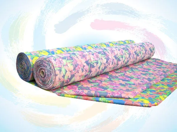 Alibaba Supplier 100% PP Spunbond Print Non Woven Fabric Roll