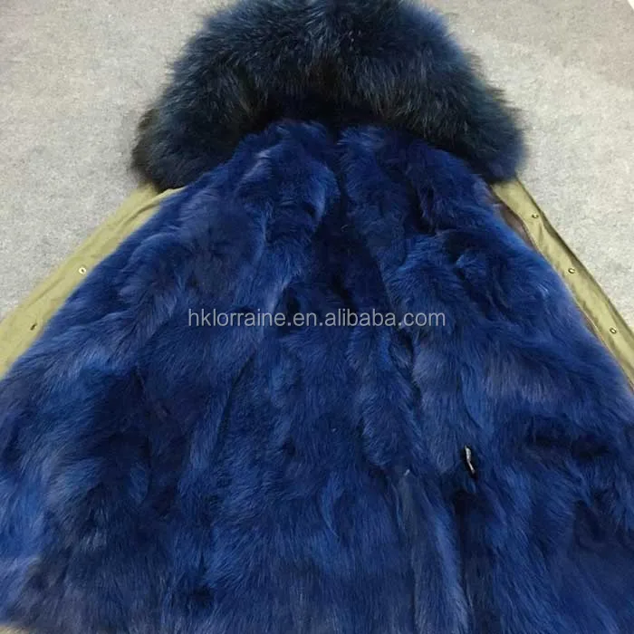 large fur hood parka