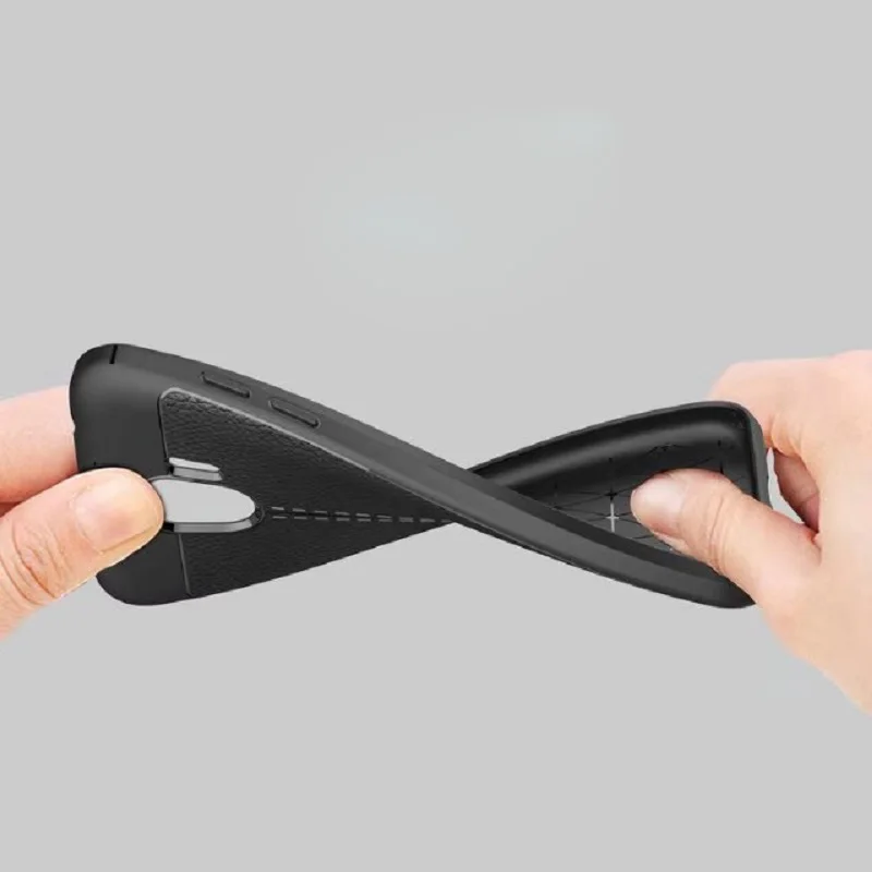 Litchi pattern Soft Tpu case for Samsung galaxy J2 Pro 2018 Cover