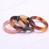 Fashion Acetie Acid Acrylic Lucite Acetate Tortoiseshell Ring,Tortoise Shell Resin Links Ring