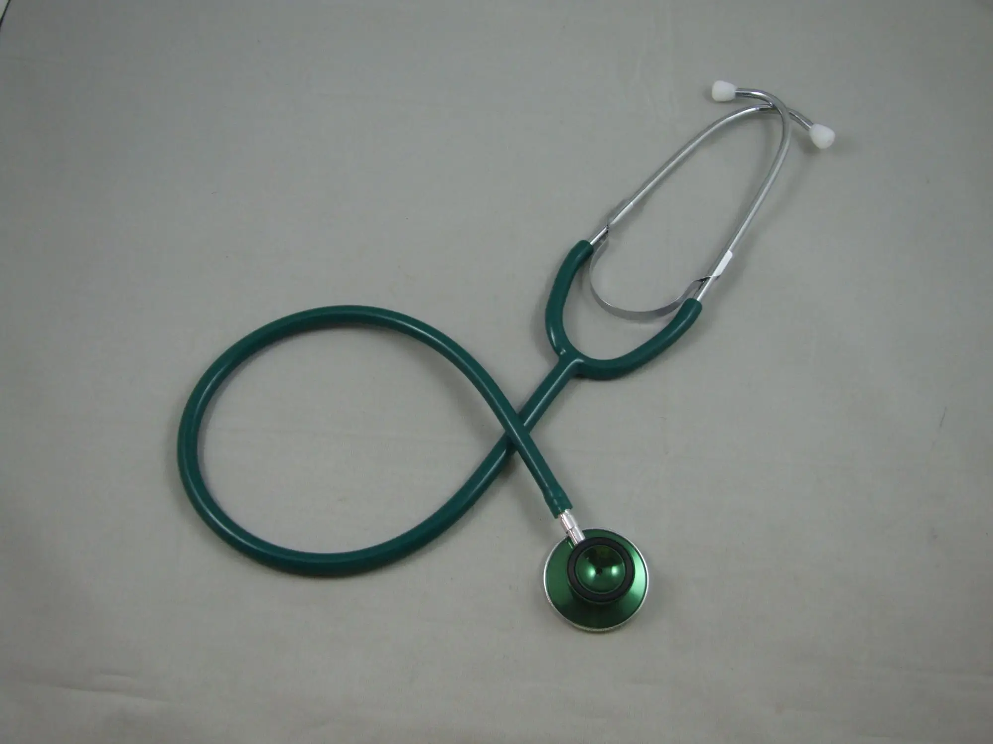 医用双头铝听诊器 pvc管