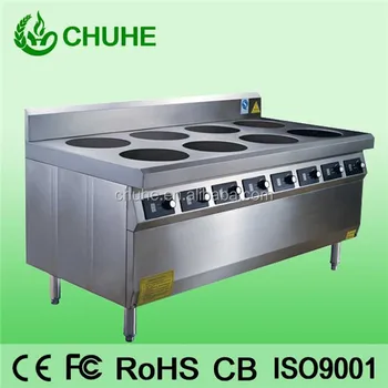 8 Burner Hotel Commercial Induction Stove - Buy Induction ...