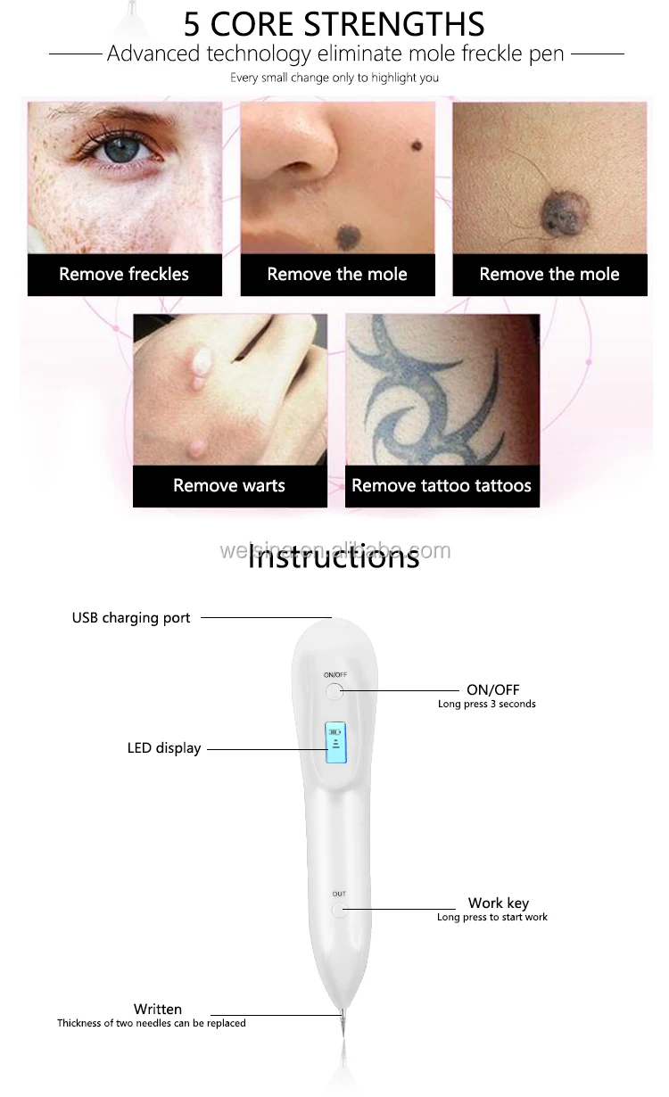 High quality skin tightening jet lift plasma pen for women