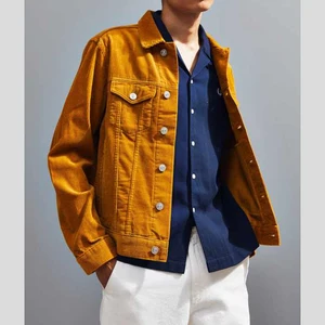 Wholesale OEM service custom design corduroy trucker jacket for men. Wholesale OEM service custom design corduroy trucker jacket for men.