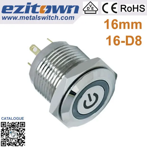 電気16mm12v防水ledスイッチ-押しボタンスイッチ問屋・仕入れ・卸・卸売り