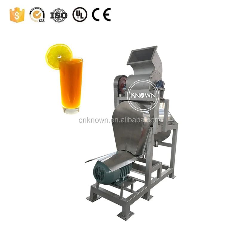 Oem Industrial Lemon Carrot Coconut Watermelon Juice Crusher Extractor
