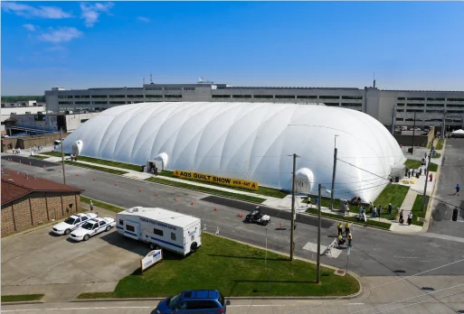 inflatable air domes