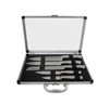 6pcs hollow handle knife set with aluminum case