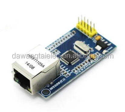W5500 Rj45 Ethernet Module 51/stm32 Program Tcp / Ip Protocol Stack ...