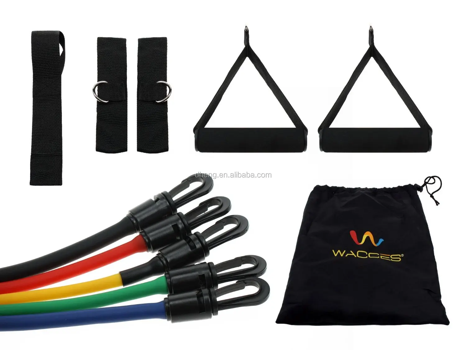 5pc Color Latex Resistance Band For Exercise Buy Resistance Exercise