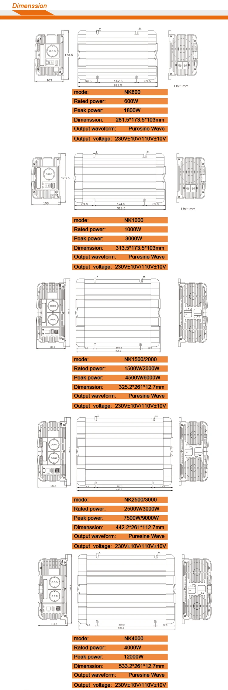 dc to ac inverter single phase