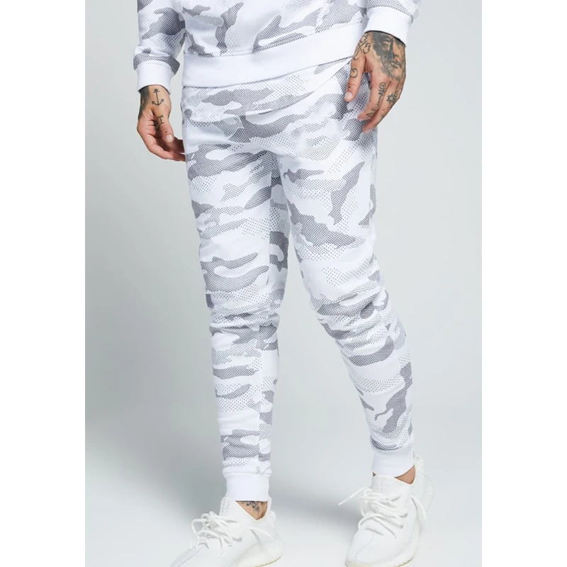 white camo joggers