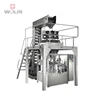 Full Automatic Weight filler 6 8 rotary pouch machine for Premade standup ziplock doypack line for spices, beans, nuts, candies