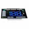 OEM segment black speedometer VA display indicator custom size lcd screen