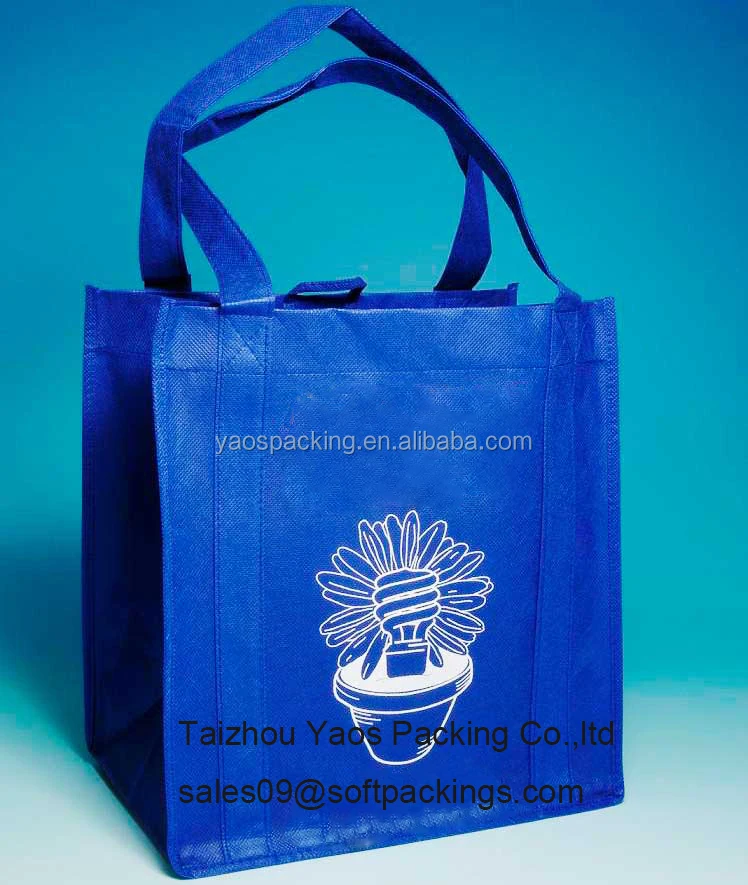 Wholesale Reusable Shopping Bag With A Removable Board In The Bottom