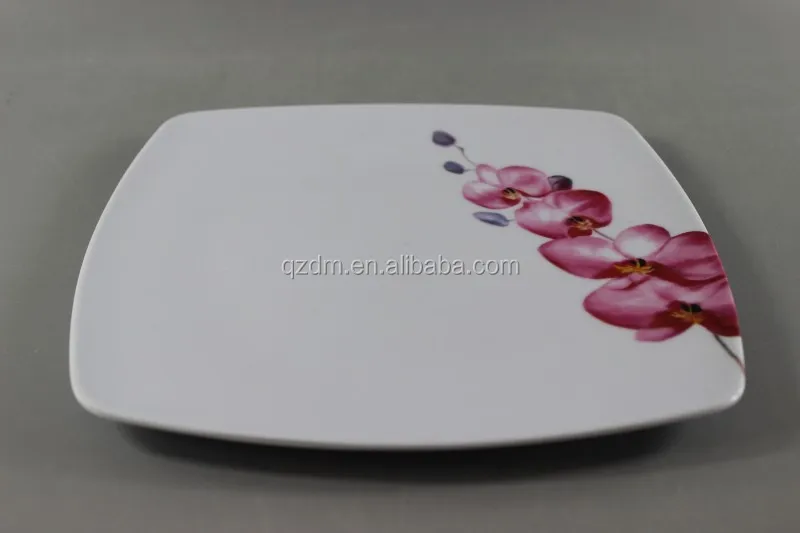 Sales promotion Square Melamine Dinner plate