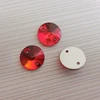 light siam flat back glass beads buttons for wedding dress