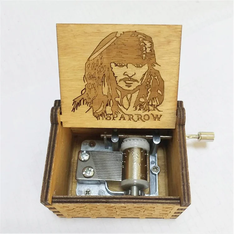 Wooden Music Box Hand Cranked Diy Custom Music Song Wood Box Buy Music Box,Wood Music Box