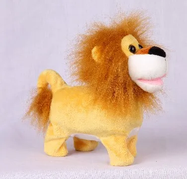 moving lion toy