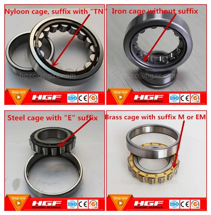 Original Chinese Bearings N308 Nj308 Nu308 Nup308 Nf308 Cylindrical ...