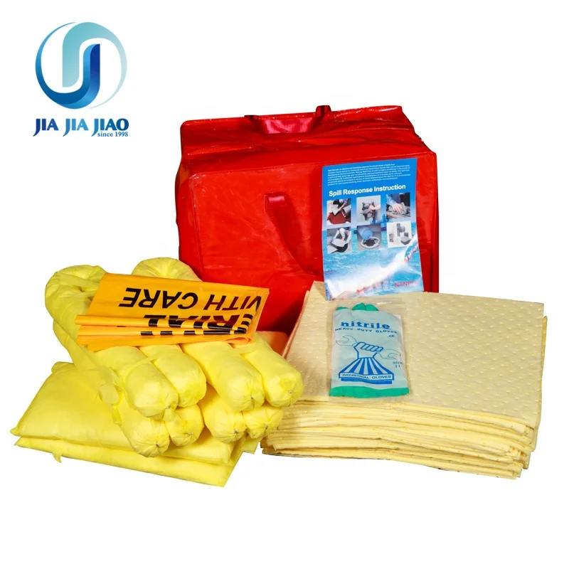 Emergency Oil Spill Control/chemical Absorbent Spill Kits - Buy ...